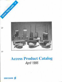 Каталог Ericsson Access Product Catalog April 1995, 54-239, Баград.рф